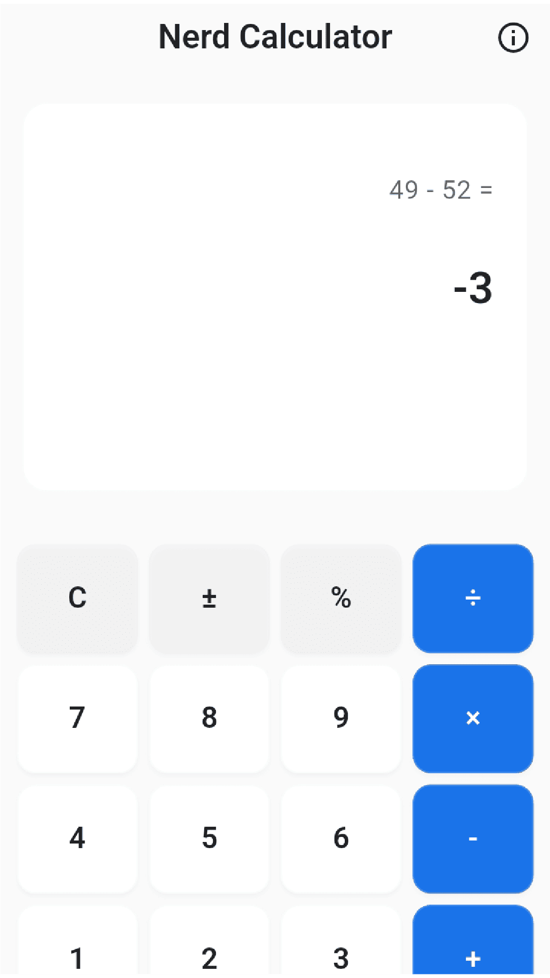 Nerd Calculator